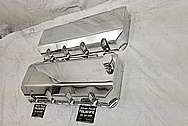 BBK Racing Aluminum Valve Covers AFTER Chrome-Like Metal Polishing and Buffing Services - Aluminum Polishing - Valve Cover Polishing