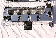 Ford Mustang Cobra V8 Aluminum Valve Covers AFTER Chrome-Like Metal Polishing and Buffing Services