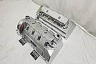 2003 Ford Mustang Cobra Aluminum DOHC Valve Covers AFTER Chrome-Like Metal Polishing and Buffing Services / Restoration Services - Aluminum Polishing