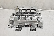 2003 Ford Mustang Cobra Aluminum DOHC Valve Covers AFTER Chrome-Like Metal Polishing and Buffing Services / Restoration Services - Aluminum Polishing