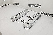 Chevy LSX 454 Aluminum Valve Covers AFTER Chrome-Like Metal Polishing and Buffing Services - Aluminum Polishing Services - Valve Cover Polishing