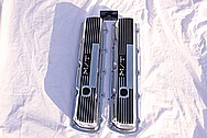 V8 Aluminum Valve Covers AFTER Chrome-Like Metal Polishing and Buffing Services