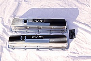 V8 Aluminum Valve Covers AFTER Chrome-Like Metal Polishing and Buffing Services