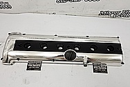 Aluminum Valve Cover AFTER Chrome-Like Metal Polishing and Buffing Services / Restoration Services - Aluminum Polishing Plus Custom Painting Service