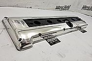 Aluminum Valve Cover AFTER Chrome-Like Metal Polishing and Buffing Services / Restoration Services - Aluminum Polishing Plus Custom Painting Service