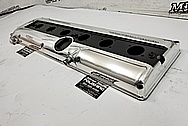 Aluminum Valve Cover AFTER Chrome-Like Metal Polishing and Buffing Services / Restoration Services - Aluminum Polishing Plus Custom Painting Service