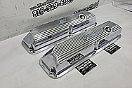 Aluminum Valve Covers AFTER Chrome-Like Metal Polishing - Aluminum Polishing - Valve Cover Polishing