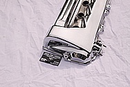 4 Cylinder Aluminum Valve Covers AFTER Chrome-Like Metal Polishing and Buffing Services