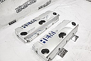 Aluminum V8 Valve Covers AFTER Chrome-Like Metal Polishing - Aluminum Polishing - Valve Cover Polishing