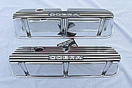 Ford Mustang Cobra Aluminum Valve Cover AFTER Chrome-Like Metal Polishing and Buffing Services