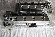 2010 Ford GT500 Aluminum Valve Covers BEFORE Chrome-Like Metal Polishing and Buffing Services / Restoration Services Plus Custom Painting Services 