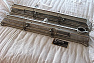 Toyota Supra 2JZ-GTE Aluminum Valve Covers BEFORE Chrome-Like Metal Polishing and Buffing Services / Restoration Services 