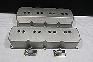 Aluminum Engine Valve Covers BEFORE Chrome-Like Metal Polishing and Buffing Services / Restoration Services / Custom Painting Services 