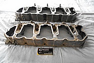 Truck Aluminum Valve Cover BEFORE Chrome-Like Metal Polishing and Buffing Services / Restoration Services
