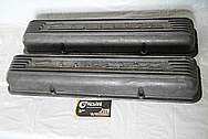 Aluminum Valve Covers BEFORE Chrome-Like Metal Polishing and Buffing Services / Restoration Services 