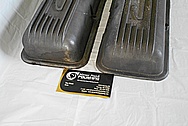 Aluminum Valve Covers BEFORE Chrome-Like Metal Polishing and Buffing Services / Restoration Services 