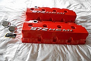 572 Hemi Aluminum Valve Covers BEFORE Chrome-Like Metal Polishing and Buffing Services / Restoration Services 