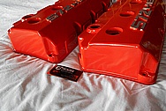 572 Hemi Aluminum Valve Covers BEFORE Chrome-Like Metal Polishing and Buffing Services / Restoration Services 