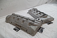 Ford Mustang Cobra DOHC Aluminum Valve Cover BEFORE Chrome-Like Metal Polishing and Buffing Services / Restoration Services