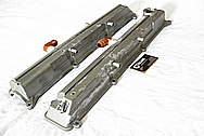 1993-1998 Toyota Supra Turbo 2JZ-GTE Aluminum Valve Covers BEFORE Chrome-Like Metal Polishing and Buffing Services