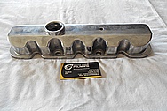 GM 3800 Engine Aluminum Valve Cover BEFORE Chrome-Like Metal Polishing and Buffing Services / Restoration Service