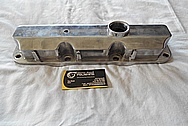 GM 3800 Engine Aluminum Valve Cover BEFORE Chrome-Like Metal Polishing and Buffing Services / Restoration Service