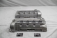 2003 Ford Mustang Cobra 32Valve V8 SVT Aluminum Valve Covers BEFORE Chrome-Like Metal Polishing and Buffing Services / Restoration Services 