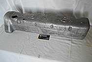 Mercedes Benz Aluminum Valve Cover BEFORE Chrome-Like Metal Polishing - Aluminum Polishing