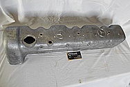 Mercedes Benz Aluminum Valve Cover BEFORE Chrome-Like Metal Polishing - Aluminum Polishing