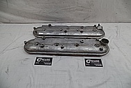 Aluminum Valve Covers BEFORE Chrome-Like Metal Polishing - Aluminum Valve Coverl Polishing