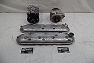 Aluminum Valve Covers BEFORE Chrome-Like Metal Polishing - Aluminum Valve Coverl Polishing