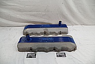 Ford 427 SOHC Valve Covers BEFORE Chrome-Like Metal Polishing - Aluminum Polishing Services - Custom Painting Services 