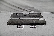 1993 - 1998 Toyota Supra 2JZ-GTE Aluminum Valve Covers BEFORE Chrome-Like Metal Polishing - Aluminum Polishing Services