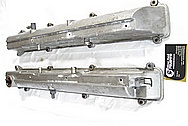 1993 - 1998 Toyota Supra 2JZ-GTE Aluminum Valve Covers BEFORE Chrome-Like Metal Polishing and Buffing Services