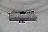 Detroit Diesel Aluminum Valve Cover BEFORE Chrome-Like Metal Polishing and Buffing Services - Aluminum Polishing