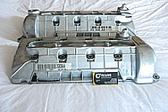 Ford Mustang Cobra 4.6L DOHC Engine Aluminum Valve Covers BEFORE Chrome-Like Metal Polishing and Buffing Services