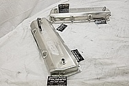 Ford 429 Ninja Performance Aluminum Valve Covers BEFORE Chrome-Like Metal Polishing - Aluminum Polishing and Custom Painting Service