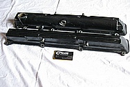 1993-1998 Toyota Supra 2JZ-GTE Aluminum Valve Covers BEFORE Chrome-Like Metal Polishing and Buffing Services
