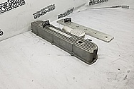 Ford 300/6 Aluminum Rocker Cover, Pushrod Cover and Carburetor Hat BEFORE Chrome-Like Polishing and Buffing - Aluminum Polishing