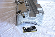 2007 Honda Civic SI Aluminum Valve Cover BEFORE Chrome-Like Metal Polishing and Buffing Services