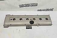 Aluminum Valve Cover BEFORE Chrome-Like Metal Polishing and Buffing Services / Restoration Services - Aluminum Polishing Plus Custom Painting Service