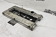 Aluminum 4 Cylinder Valve Cover BEFORE Chrome-Like Metal Polishing and Buffing Services - Aluminum Polishing - Valve Cover Polishing 