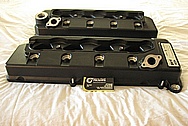 Ford Shelby GT500 V8 Aluminum Valve Covers BEFORE Chrome-Like Metal Polishing and Buffing Services