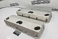 Hemi Aluminum Valve Covers BEFORE Chrome-Like Metal Polishing and Buffing Services / Restoration Services - Aluminum Polishing - Valve Cover Polishing