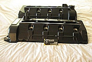 Ford Shelby GT500 V8 Aluminum Valve Covers BEFORE Chrome-Like Metal Polishing and Buffing Services