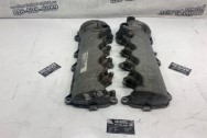 Ford Mustang Magnesium Valve Covers BEFORE Chrome-Like Metal Polishing - Aluminum Polishing - Valve Cover Polishing Services