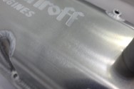 Shafiroff Racing Aluminum Valve Covers BEFORE Chrome-Like Metal Polishing and Buffing Services / Restoration Services - Aluminum Polishing - Valve Cover Polishing