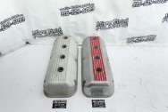 Aluminum Valve Cover Project BEFORE Chrome-Like Metal Polishing and Buffing Services | Restoration Services - Custom Painting Services | Valve Cover Polishing