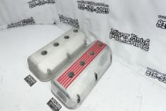 Aluminum Valve Cover Project BEFORE Chrome-Like Metal Polishing and Buffing Services | Restoration Services - Custom Painting Services | Valve Cover Polishing