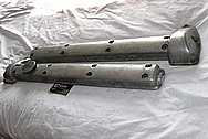 Jaguar Aluminum Valve Covers BEFORE Chrome-Like Metal Polishing and Buffing Services / Restoration Services 